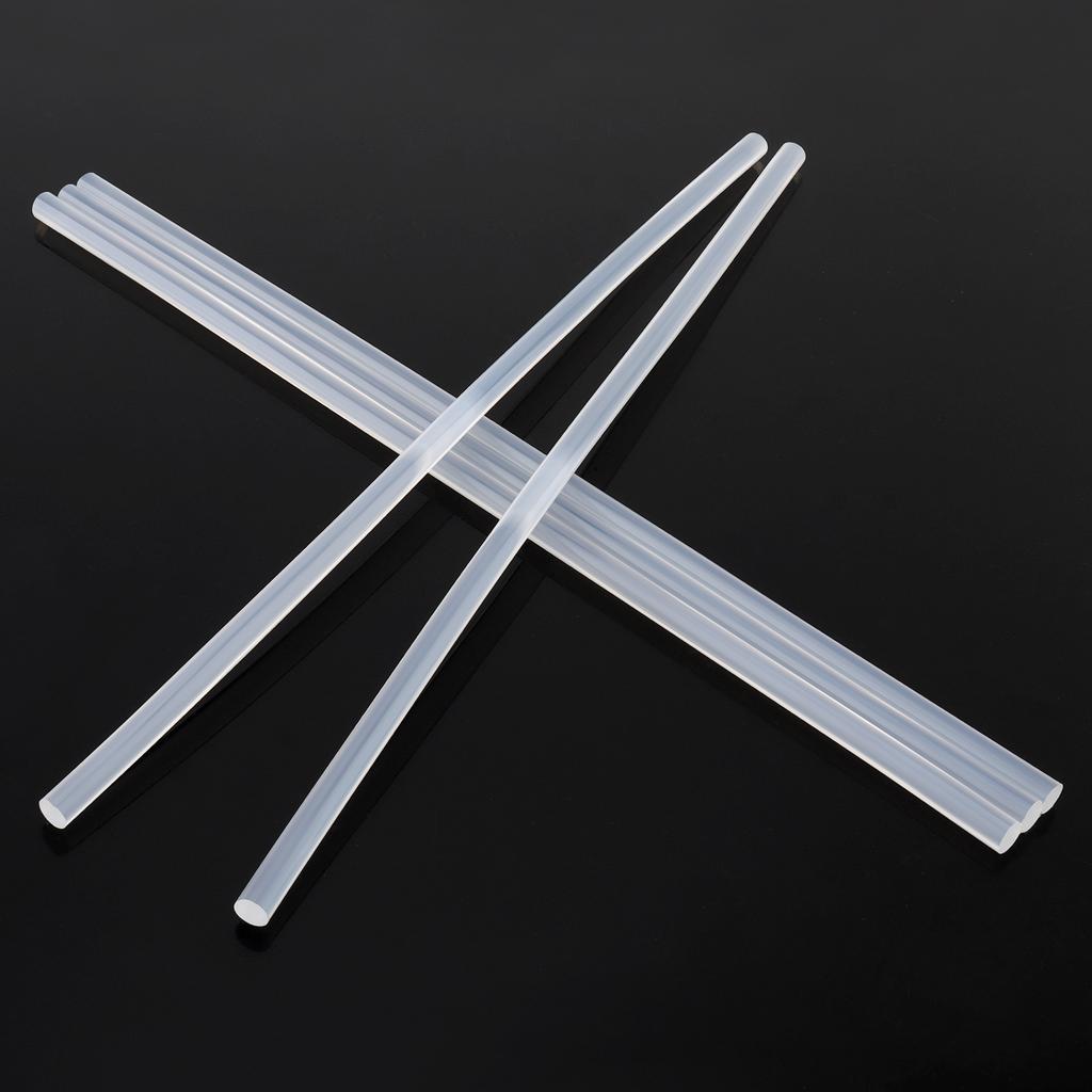 10 szt./30 szt. Sztyfty kleju na gorąco 7 x 150 mm/ 270 mm/ 300 mm do majsterkowania / dekoracji / naprawy, czarne / białe przezroczyste uniwersalne sztyfty kleju termotopliwego