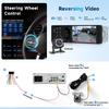 Hodozzy Stereo Auto 1DIN, Compatibil Bluetooth, CarPlay/Android Auto, Suport Audio Auto Ecran Tactil 4",
