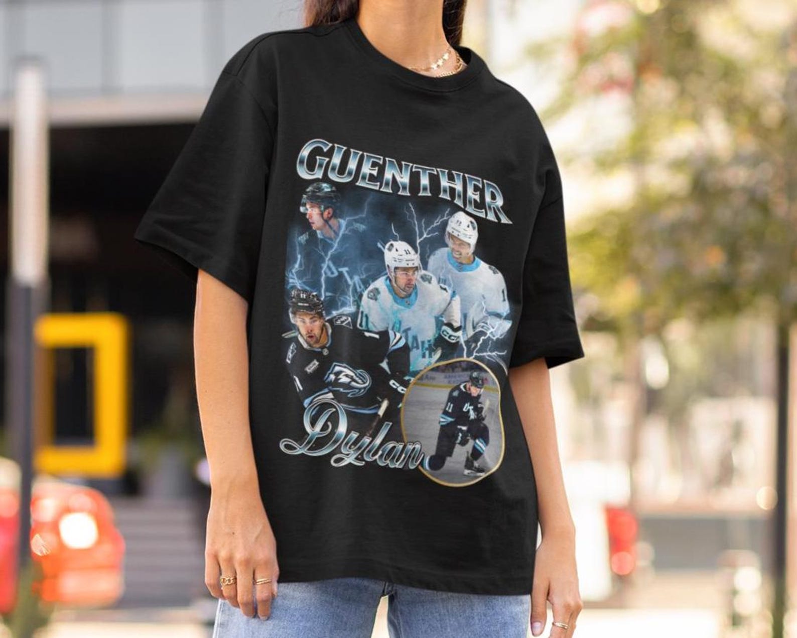 Dylan Guenther Shirt Vintage Utah Mammoth NHL Fan Utah Hockey Design Retro Bootleg Gift Classic Graphic Tee Unisex T-Shirt Limited Edition 3XL