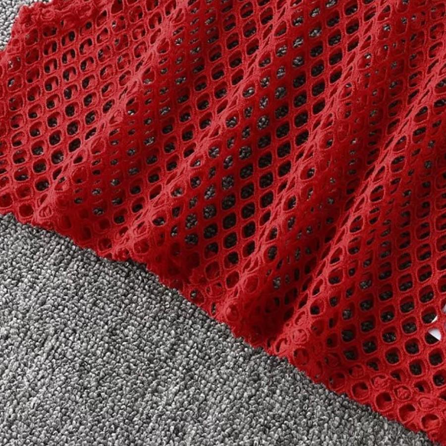 New Women's Sexy Mesh Sleeveless See-Through Round Neck Tank Top