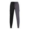 Men's Fashion Casual Pants Elastic Band Sweatpants Cotton Loose Patchwork Pants