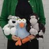 NICI Gorilla Plush Toy, Classic, 25cm