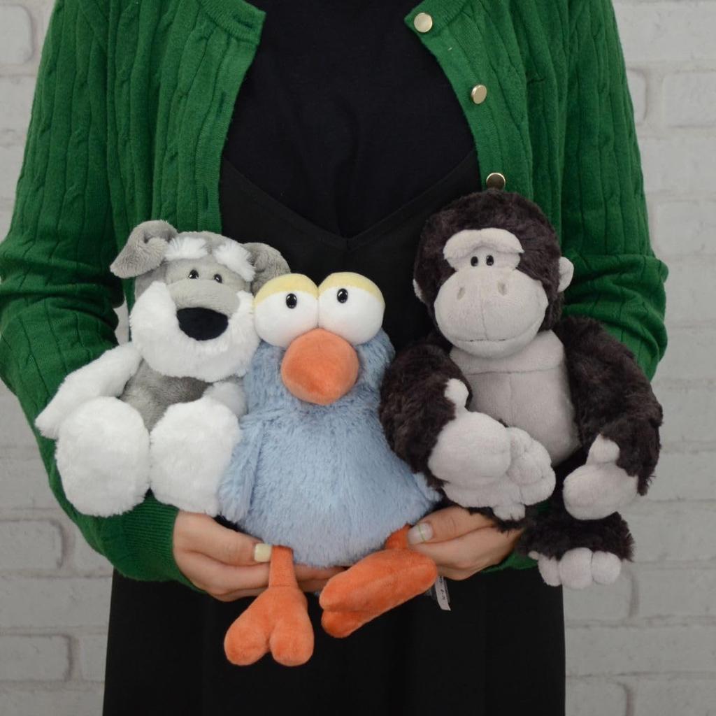 NICI Gorilla Plush Toy, Classic, 25cm