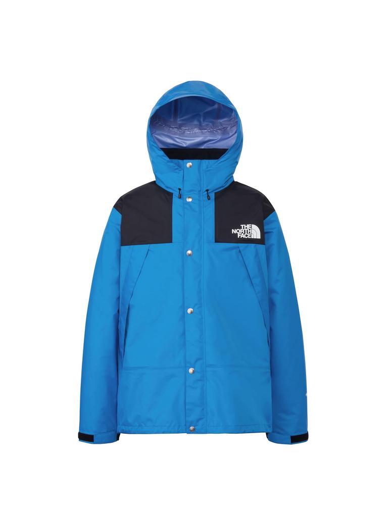 The North Face Mountain Raintex Lake XL Jacket, Black/Clear Blue,