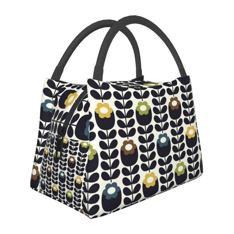 

Orla Kiely Abstract Multi Stem Thermal Lunch Bag Reusable Waterproof Cooler Insulated Lunch Box for Work School Travel Picnic