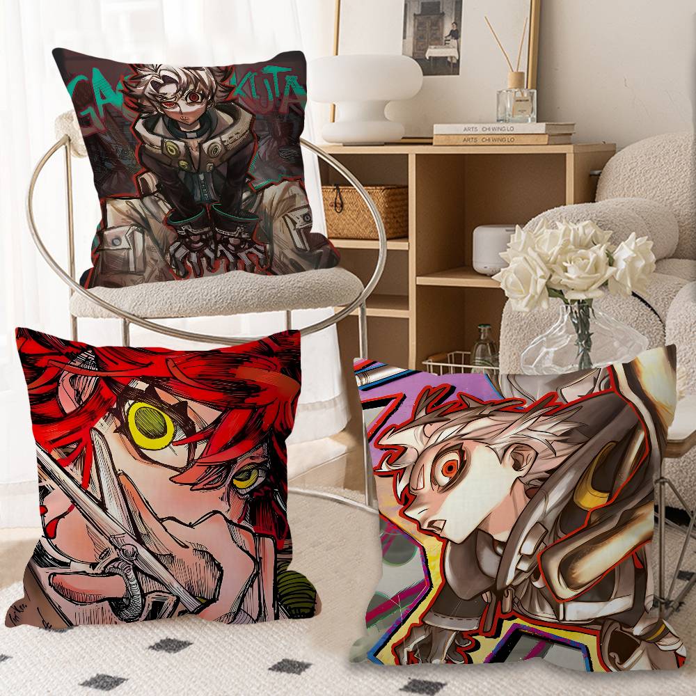 Popular Fantasy Anime G-Gachiakuta Personalized Pillow Dust Cover Bedroom Kids Party Decoration Pillowcase Birthday