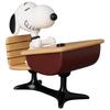 MEDICOM TOY UDF Ultra Detail Figure 844 PEANUTS SERIES 18 Snoopy with approximately 85mm fully assembled figure No. Desk, tall, non-scale, painted,