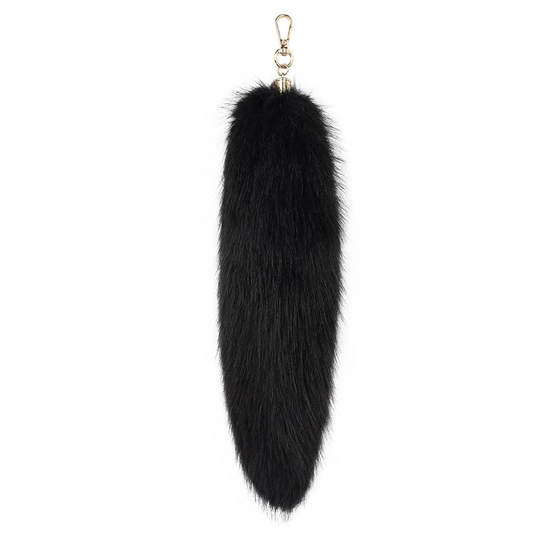 

[Izemisonico] tail key ring Fluffy Tail accessories cosplay fox dog cute tail beast Accessories disguise unisex costume Anima strap Type with wire