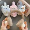 Cartoon Cat Winter Earmuffs For Children Girls Lovely Warm Plush Ear Muffs Soft Comfortable Ear Protection Earmuffs Fashion Gift