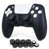 Housse en Silicone Antidérapante pour Manette PS5 avec Points d'Accroche – Accessoire de Jeu Protecteur.
