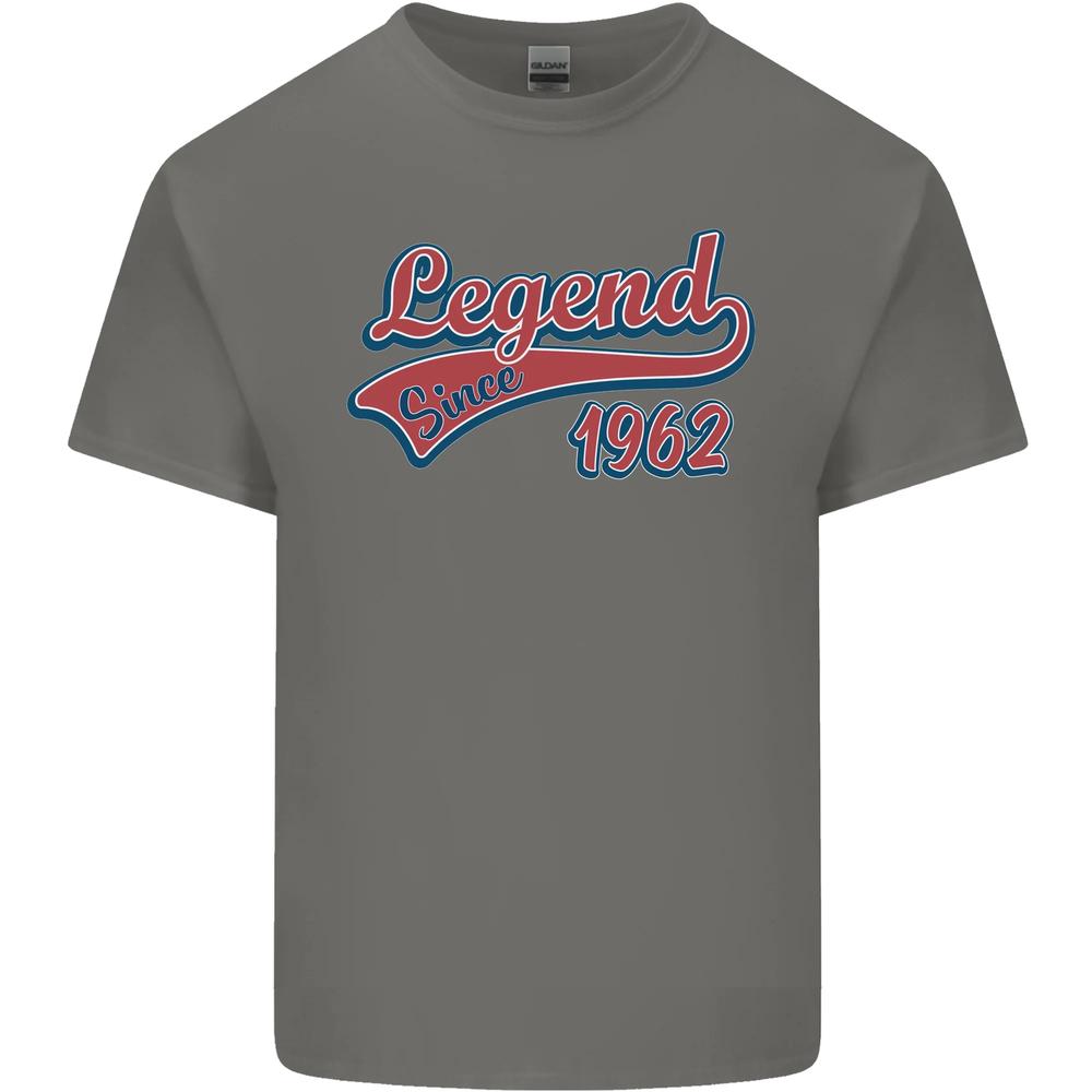 Legend Since 64th Birthday 1962 Unisexs Cotton TShirt Tee Top
