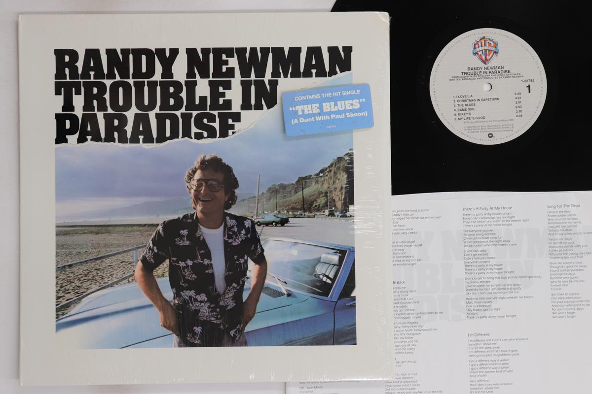 

LP Record RANDY NEWMAN - Trouble In Paradise 123755 WARNER 1983 US Rock Used