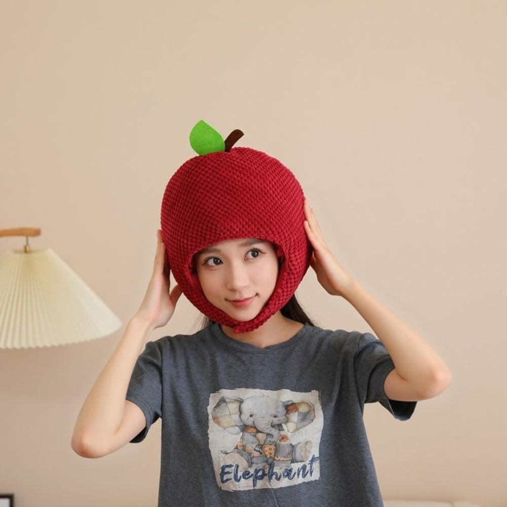 Cotton-Filled Simulation Fruit Hat Cartoon Party Costume Head Cover Photography Prop