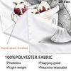 Custom Name Tatty Teddy Ice Cream Wall Tapestry Aesthetic Wall Hanging Printed Fabric Blanket Decorative Tapestries for Bedroom Living Room Home Decor