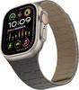 Apple Watch Magnetic Silicone Strap Gray Coffee Sports
