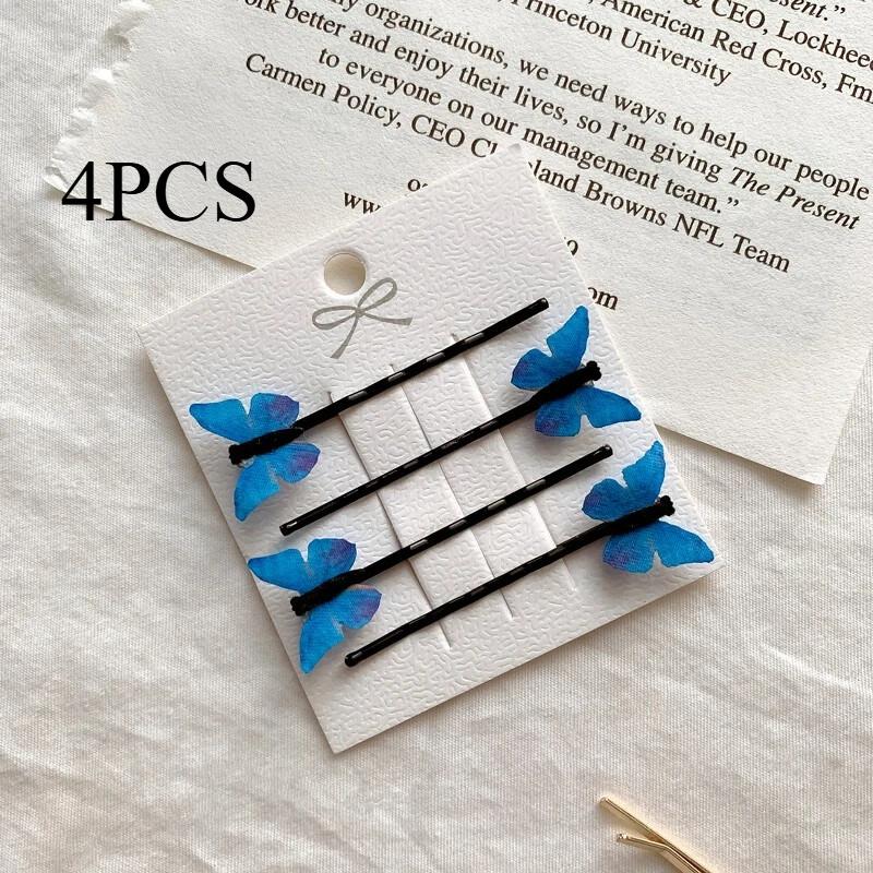 

Kpop Блестящий Циркон Бабочка Кафф для Ушей для Женщин Серьги без Прокола 2025 Мода Клипсы для Ушей Свадебные Украшения для Невесты синий