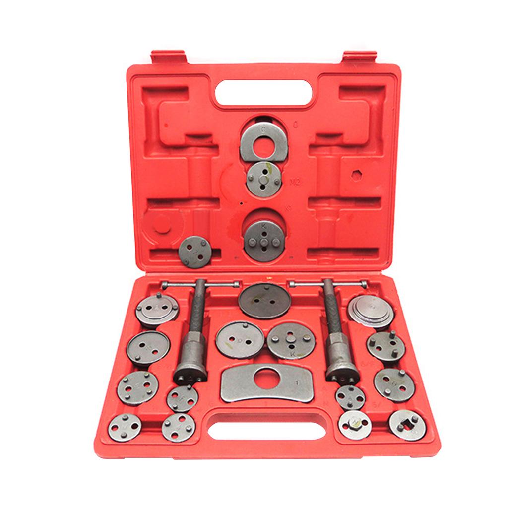 22 PCS Disc Brake Pad Piston Caliper Heavy Duty Brake Piston Compressor Rewind Tool Brake Pad Replacement Tool for