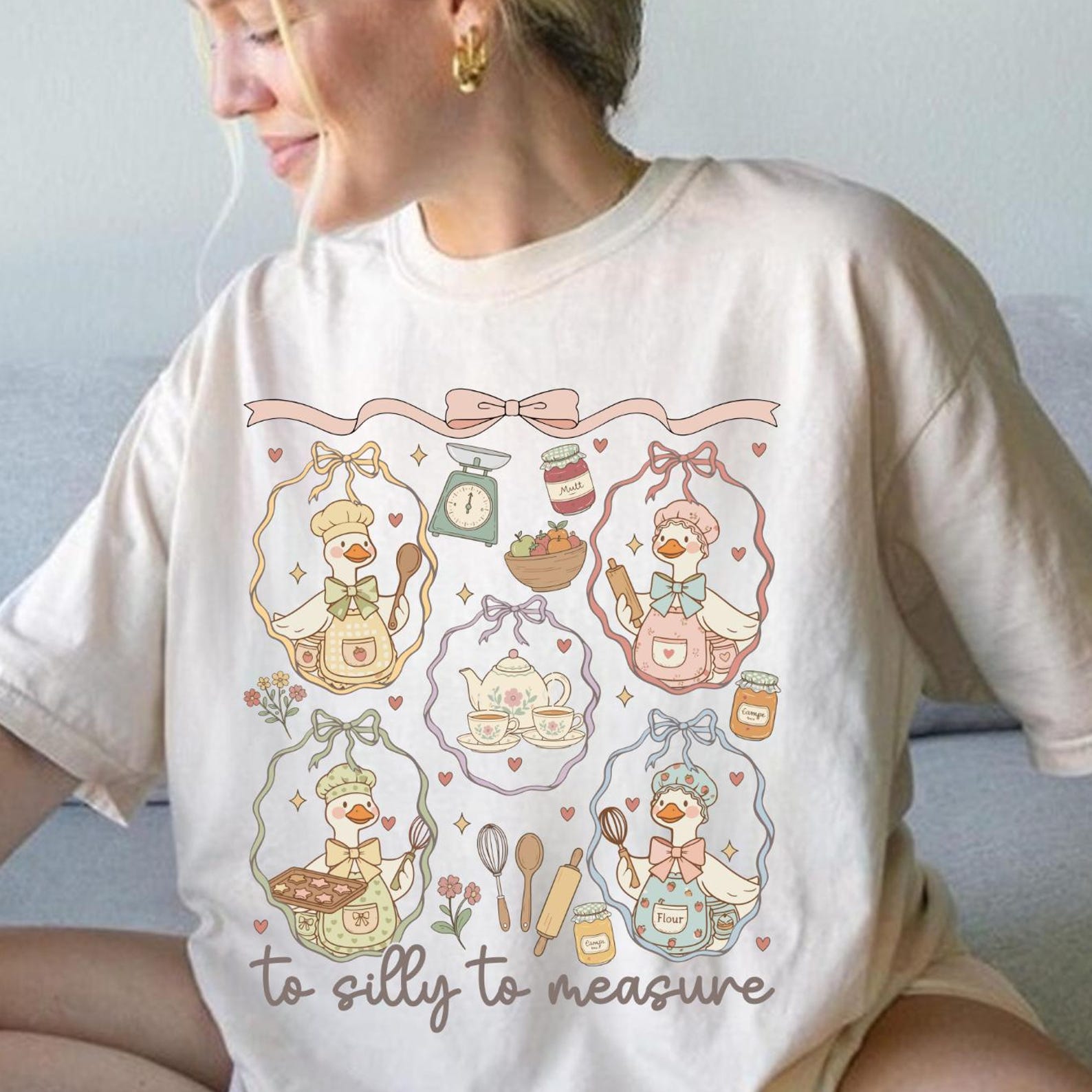 Grandmacore Goose Shirt, Just A Thrifty Goose Shirt, Grandma Goose Tee, Funny Silly Thrifting Shirt Tee, Saving Money Second Hand Shopping S