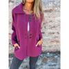Women S Lapel Single Breasted Long Sleeve Coat For Autumn Winter
