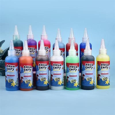 100ml Stress Relief Toy Magic Water Elf Solution Water Absorbent Resin Paint Handmade Squeeze Toys Stress Relieving Toys