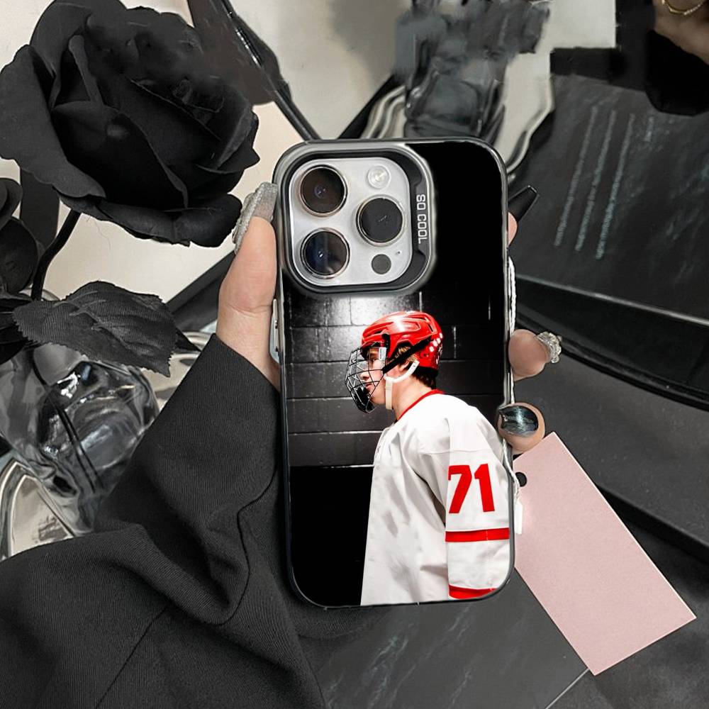 Žraloci Macklin Celebrini Pouzdro na telefon Pro IPhone 16 17 15 14 12 13 Pro Max Černá barva Nárazuvzdorný kryt