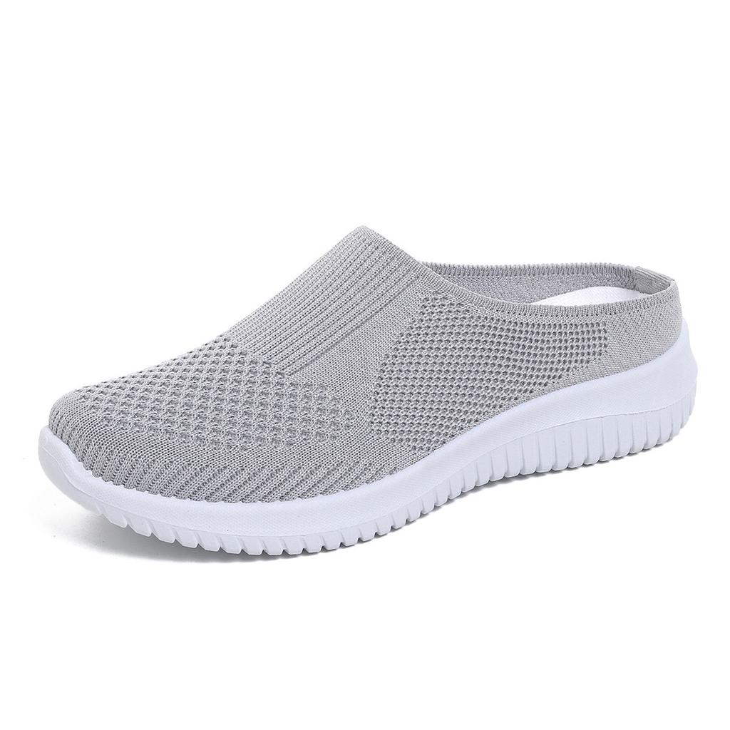 Scarpe da Donna Traspiranti Slip-on di Taglia Grande con Suola Piatta e Buona Circolazione dell'Aria.