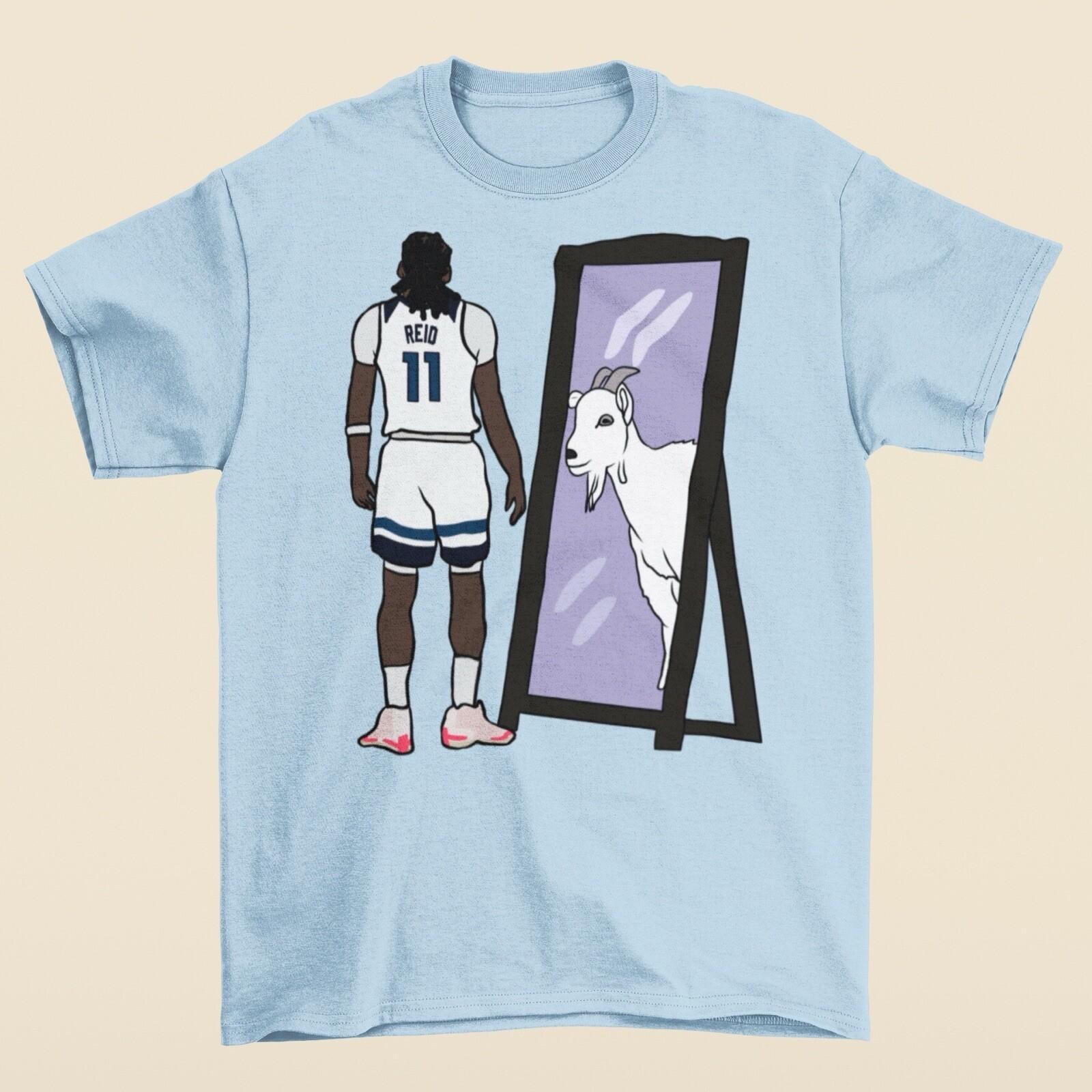 Naz Reid Mirror GOAT T-shirt XL