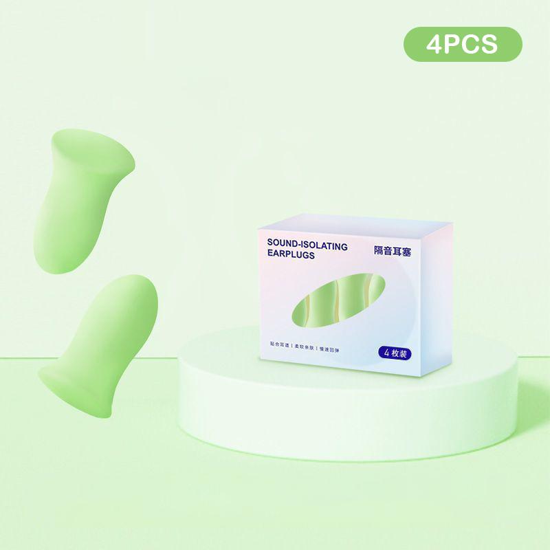 

Waist Shaped Earplugs 4/10PCS Noise Reduction Sleep Anti Sound Insulation Music Protection Foam for Sleeping