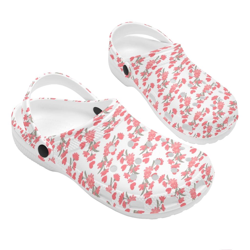 Colorful Pattern EVA Clogs Adult Unisex Soft Comfortable Slip On Casual Shoes Soft Sole Summer Sandals Lightweight Daily Wear