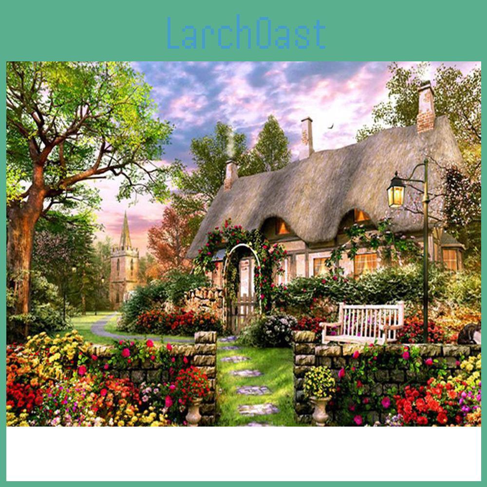 Home Diamond Painting Lodge Decoration Rhinestone Picture Full Round Embroidery Stricker Handcraft