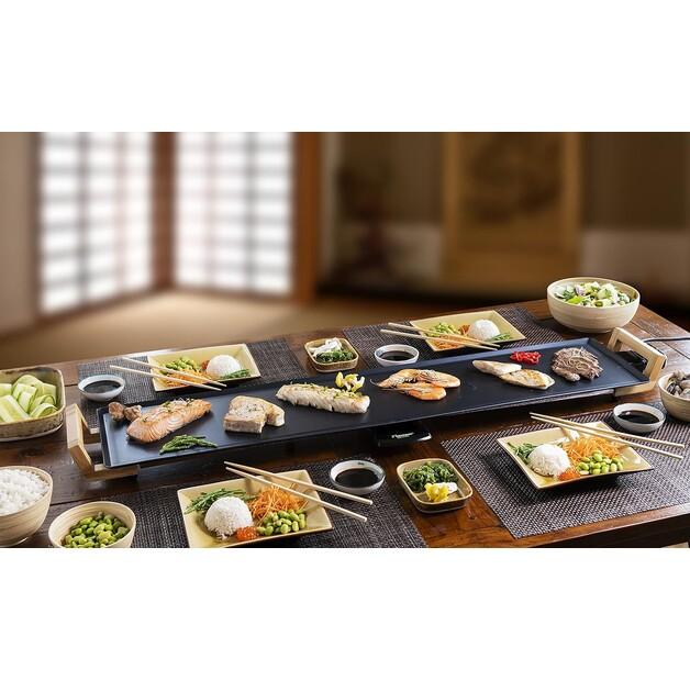 Electric Grill Bestron ABP605BB Teppanyaki XXXL Grill Plate
