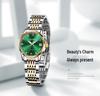 Oulishi Ladies' Automatic Diamond Roman Numeral Watch