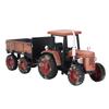 Alloy Retro Model Small Four Wheeled Tractor Car Model Home Model Ornaments for Decoration