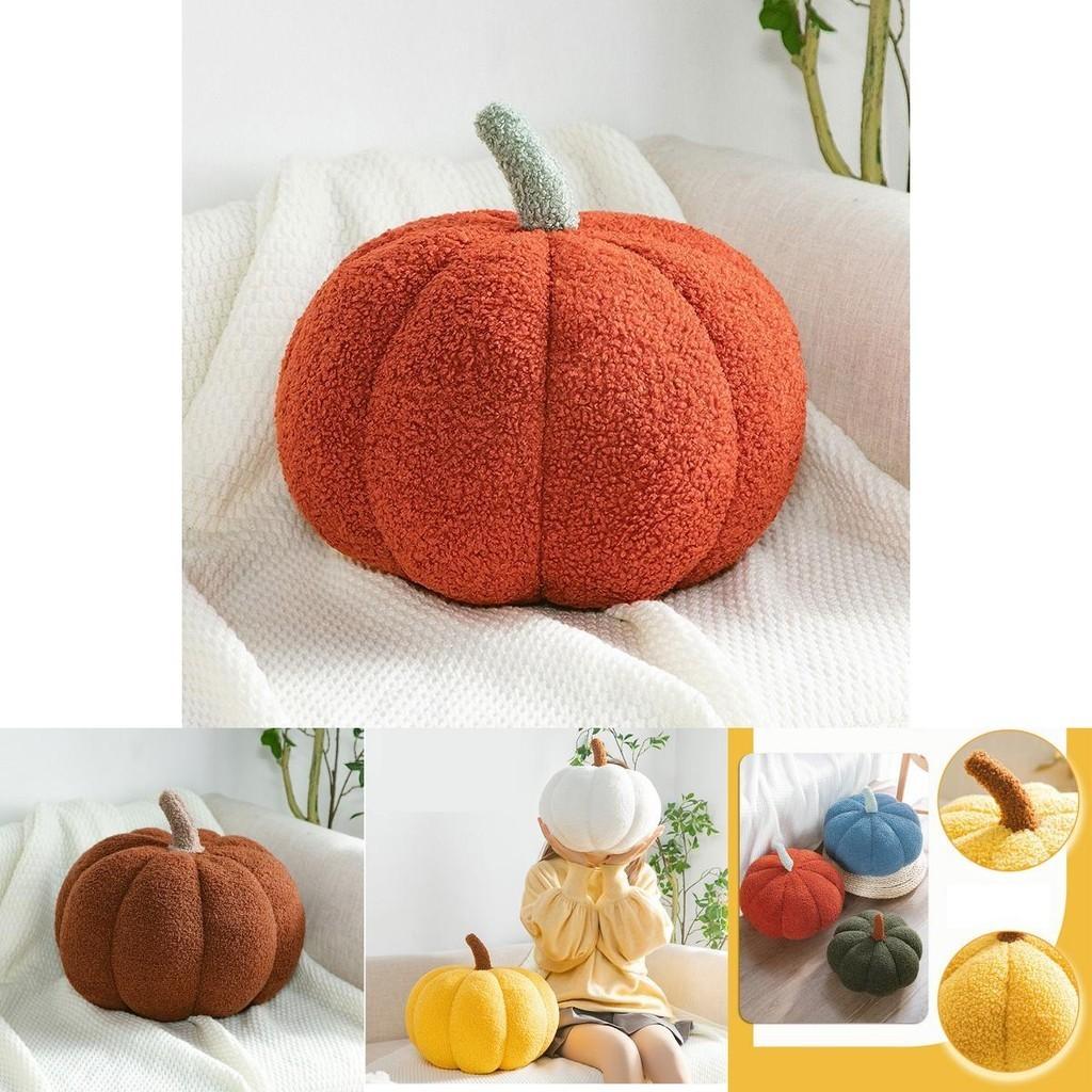 Cute Pumpkin Plush Pillow For Creative Decorating And Gifting Vividly Designed For A Fun Life