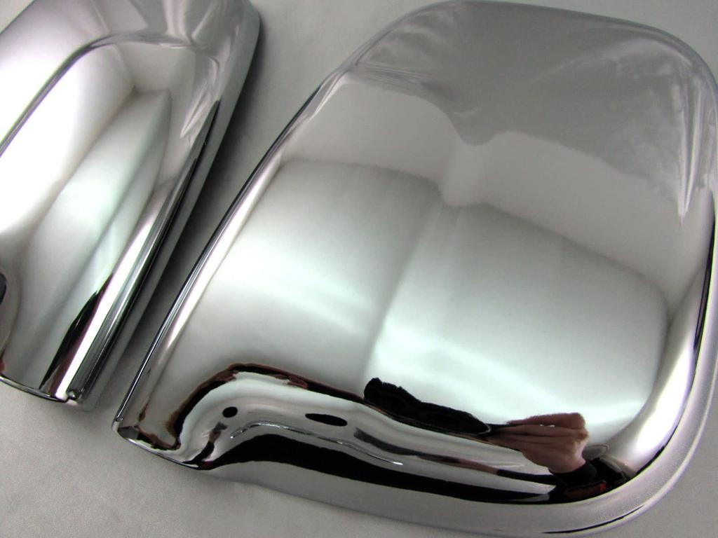 BRIGHTZ Chrome Door Mirror Covers for Minicab Van U61V/U62V (Pre-facelift) [MIR-SID-327] U61/U62/61/62