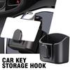 Car Key Cover Hook Car Dashboard Key Storage Box Reusable Back Adhesive Organizer Box Anti-Slip Organizer Accessories
