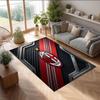 AC Milan Printed Flannel Area Rug Non Slip Soft Polyester Floor Carpet Indoor Decor Mat for Bedroom Living Room Sofa Game Room Home Decoration