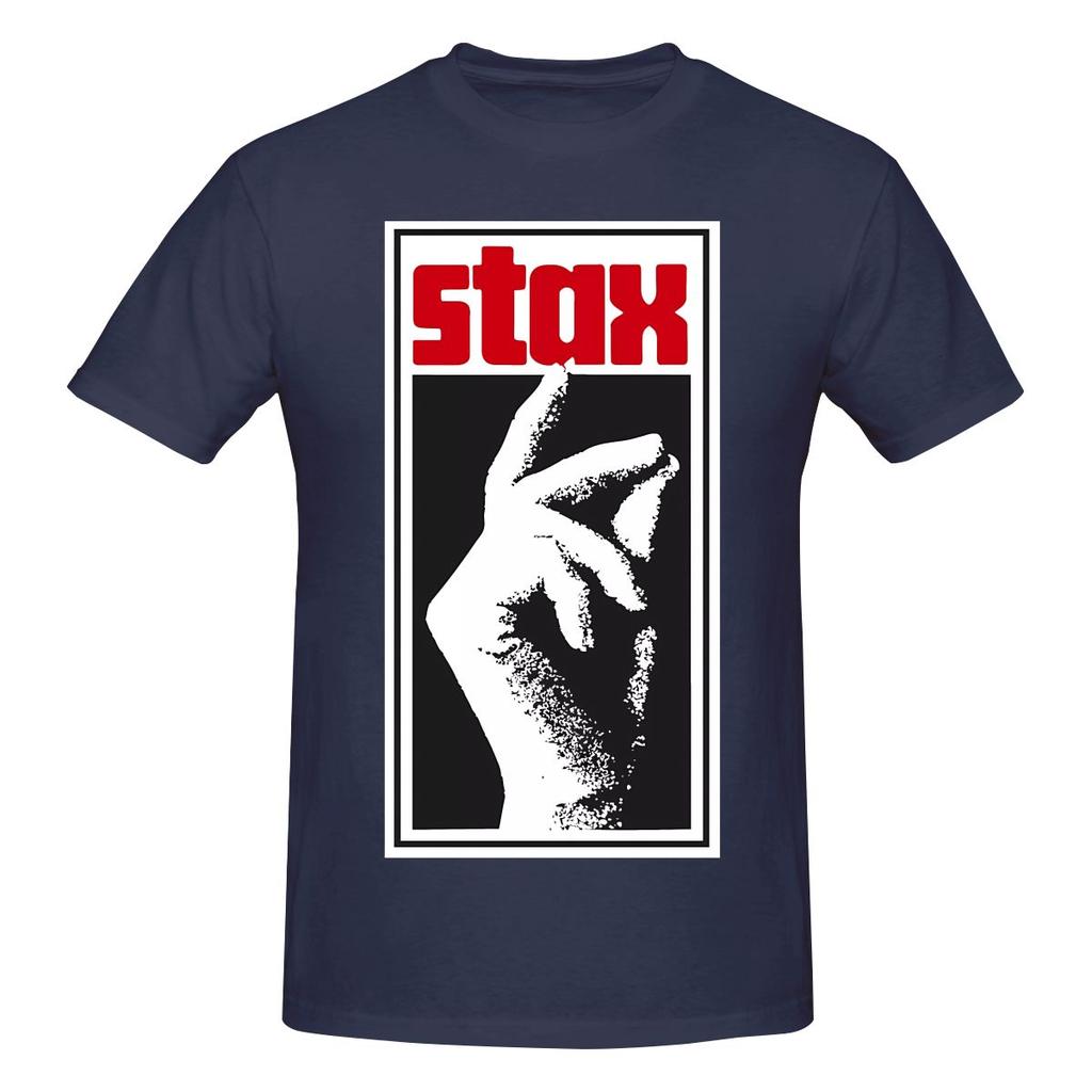 Stax Records American Style Tshirt Japanese Retro Soft Tones Tshirt