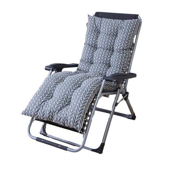 Recliner Cushion Cotton Linen Chair Pad with Straps Soft Padded Chair Cushion for Folding Recliners Rocking Chairs Home Office Use