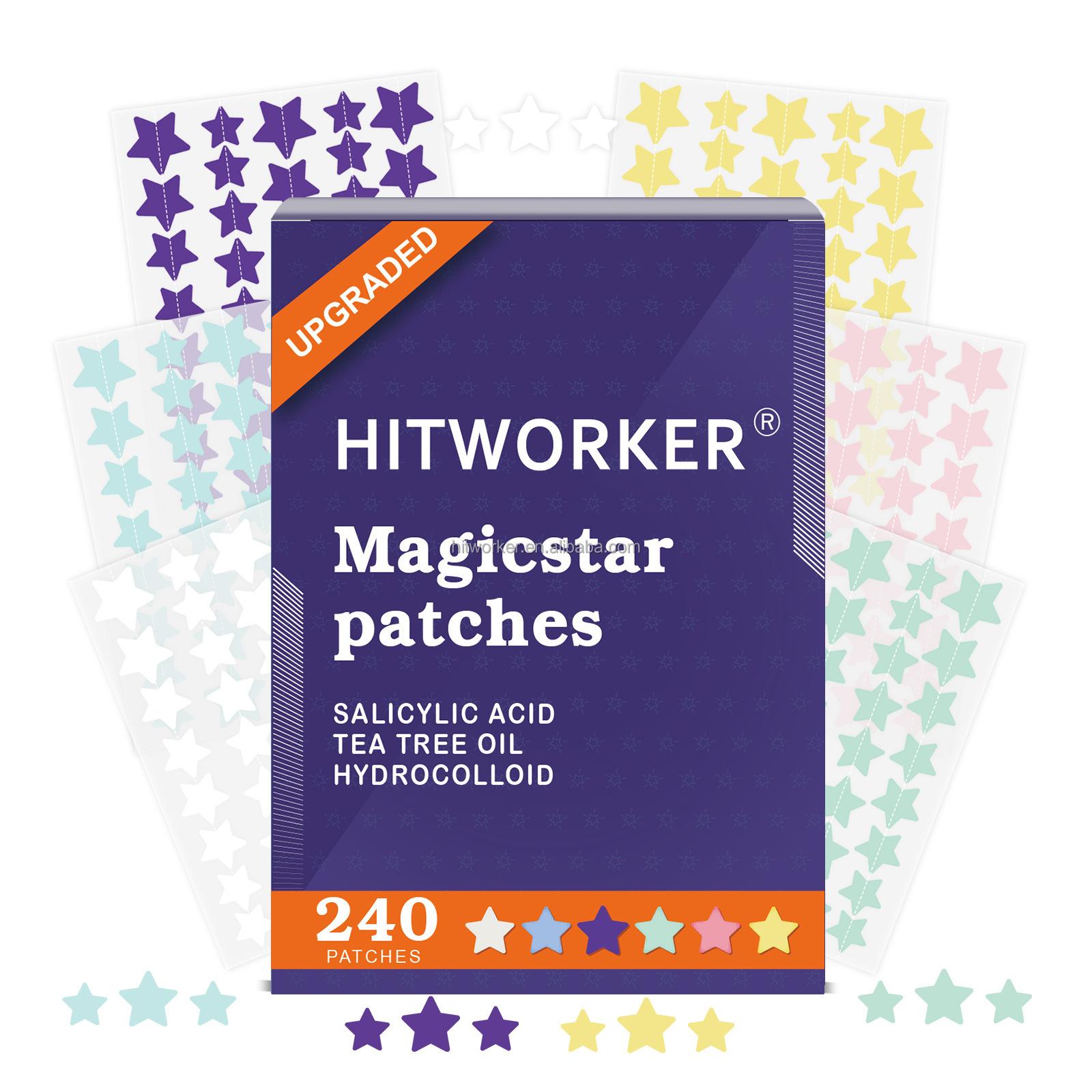 Salicylic Acid Star Pimple Patches for Face Pimple Patches Stars Hydrocolloid Acne Patches Face Healing Sticker 240