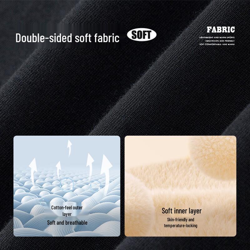 CAMEL Men's Casual Tapered Sweatpants