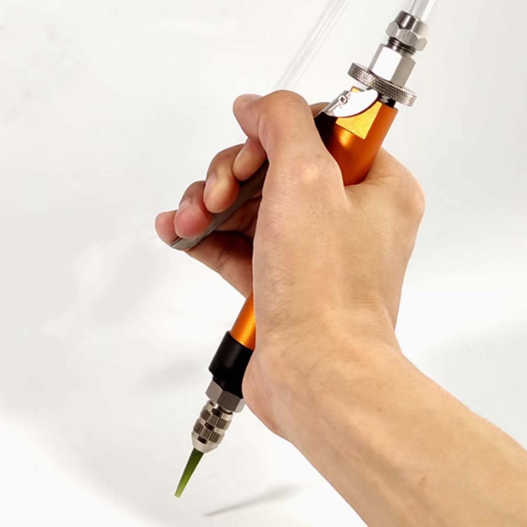 NT-11 Pneumatisches manuelles gelbes Klebstoff-Dosierventil