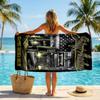 Truck Driver Fashion Beach Towel: Ideal for Summer Adventures Soft, absorbent and quick drying suitable for swimming and bathing