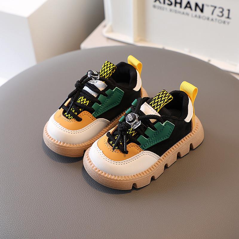

Childrens Casual Sneakers With Soft Sole For Toddler Boys And Girls Spring And Fall 21 чёрный