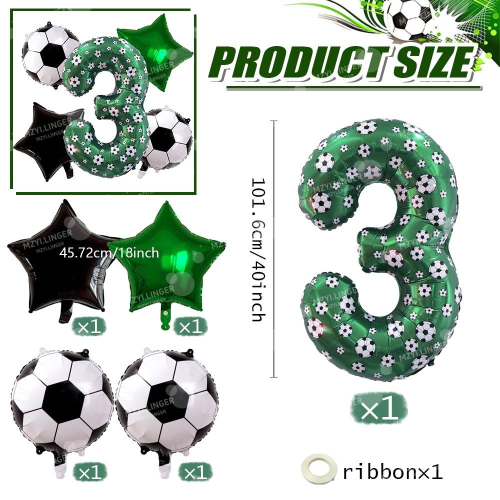 Soccer Balloon Kit |football Theme Birthday Decor For Birthday Party Supplies, Football Party Balloon, Sports Theme Party Favors