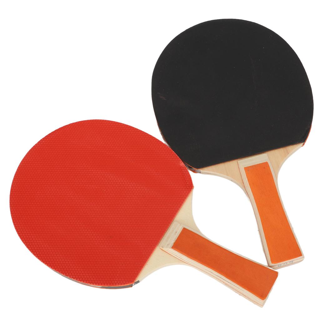 REGAIL 08 Balls Paddles Set Table Tennis Handshake Racket Set for Home Entertainment