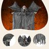 Halloween Hanging Grim Reaper Prop,Halloween Indoor & Outdoor Spooky Part Decorations,Light-emitting Sound Hanging Props Yard