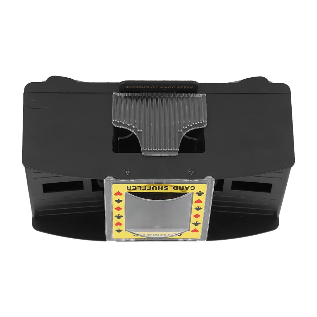 Adult Elderly Electric Automatic 2 Deck Labor Saving Card Shuffler Tool Accessory