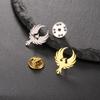 Phoenix Brooch Pin Stainless Steel Animal Gold Color Suit Collar Badges For Men Women Totem Jewelry 2026 New