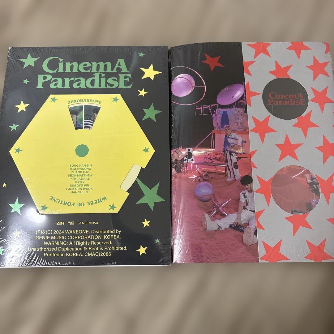 

[USED] ZEROBASEONE CINEMA PARADISE 2 types ZB1 Zebeone